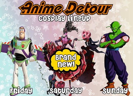 Anime Detour Cosplay Lineup